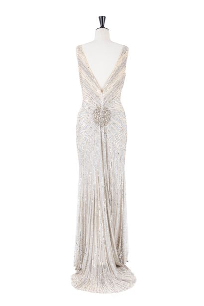 Elie SAAB - Robe longue sans manche en soie...