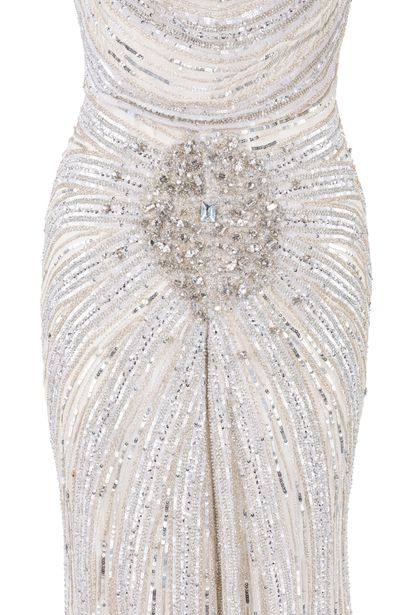 Elie SAAB - Robe longue sans manche en soie...