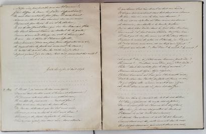 LAMARTINE, Alphonse de.

[Jocelyn]. MANUSCRIPT.


An...