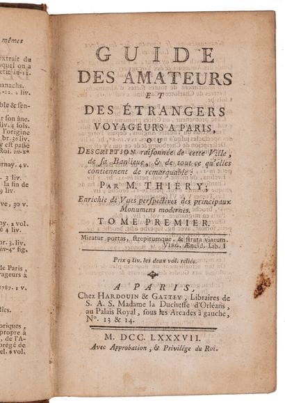 [PARIS UNDER THE ANCIEN RÉGIME].

SET of...