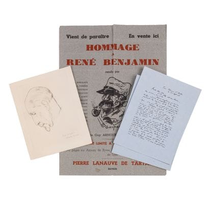 [LANAUVE DE TARTAS].

Collection of documents.

(3...