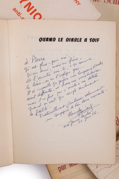 [SIGNED COPIES TO Pierre SEJOURNE].

MODERN...