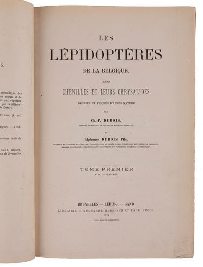 DUBOIS, Charles Frédéric & Alphonse.

The...