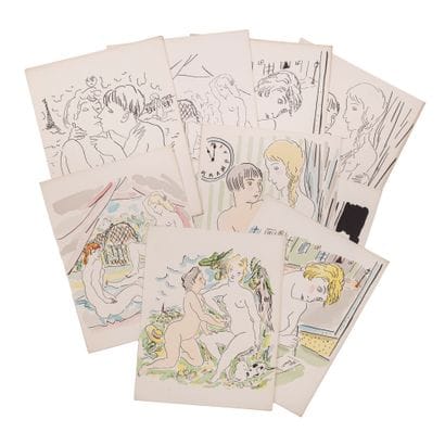 FOUJITA. BRINDEJOINT-OFFENBACH, Jacques.

The...