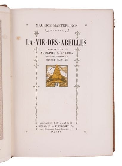 MAETERLINCK, Maurice. GIRALDON. FLORIAN.

The...