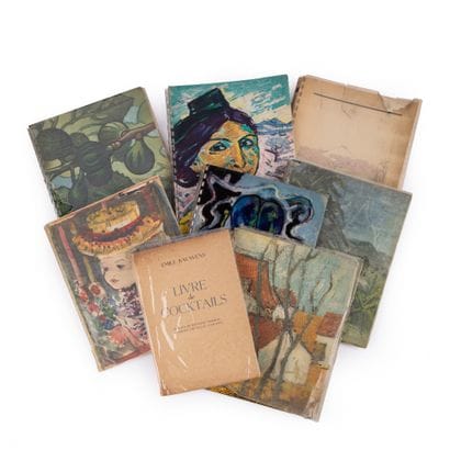 [WINE. RECIPES].

Set of 8 volumes. 20th...
