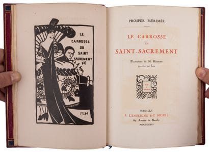 BOOKBOUND VOLUMES SIGNED BY POVIE.

Set of...