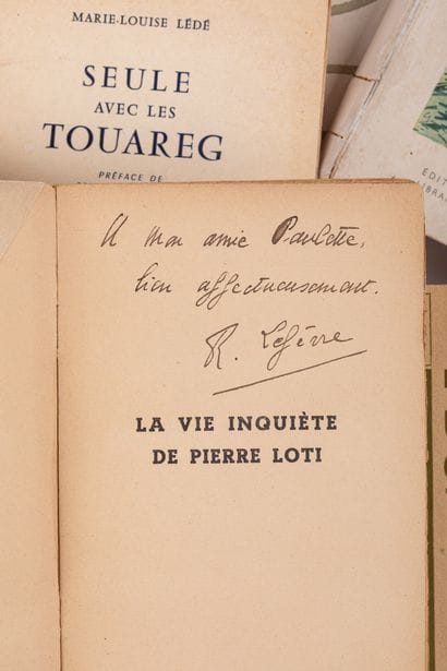 [20TH-CENTURY LITERATURE. AUTHOR'S DEDICATIONS].

LARGE...