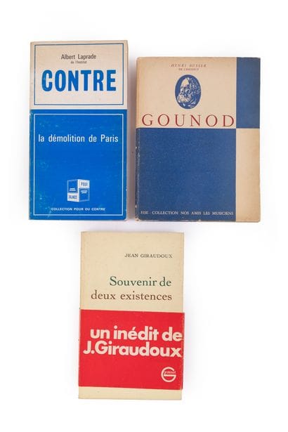 [LAPRADE, Albert].

LOT

3 titles by or with...