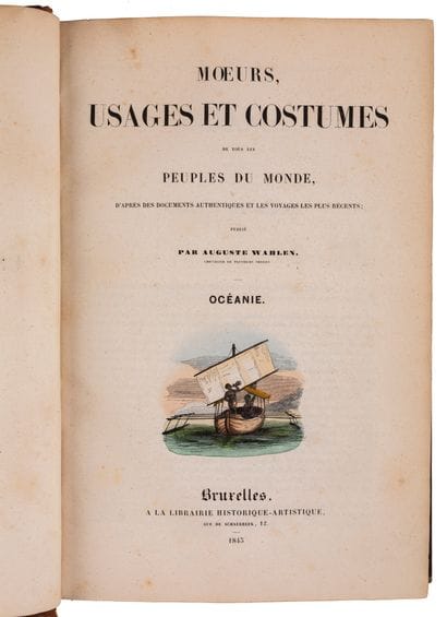 WAHLEN, Auguste.

Customs, Traditions, and...