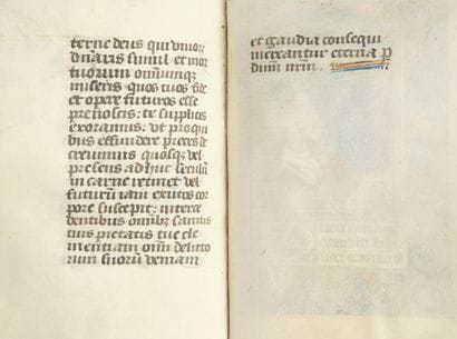 BOOK OF HOURS.

[ROME USUAGE, with a calendar;...