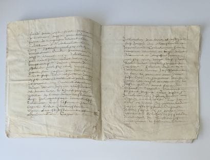 [17th-CENTURY MANUSCRIPT]

(ca. 1630).
Large...