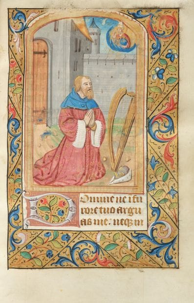 BOOK OF HOURS.

[ROME USUAGE, with a calendar;...