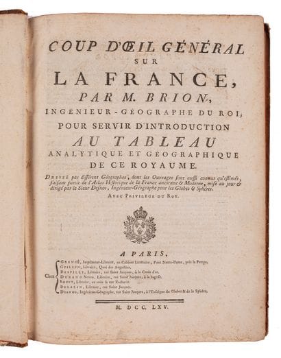 BRION DE LA TOUR, Louis.

A General Overview...