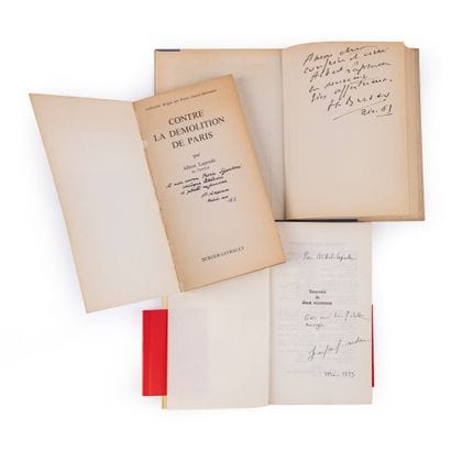 [LAPRADE, Albert].

LOT

3 titles by or with...