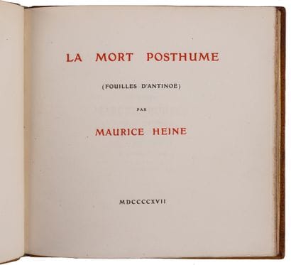 [BOOKBINDINGS by Geneviève de LEOTARD. UCAD].

LOT...