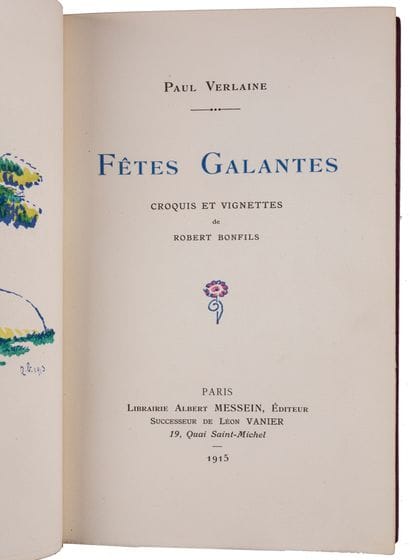 [BOOKBINDINGS by Geneviève de LEOTARD. UCAD].

LOT...