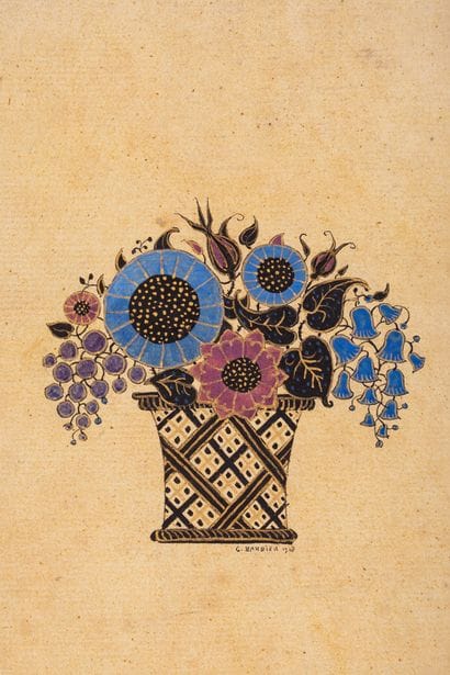 BARBIER. ROLLAND, Romain.

[PAINTED BINDING]....