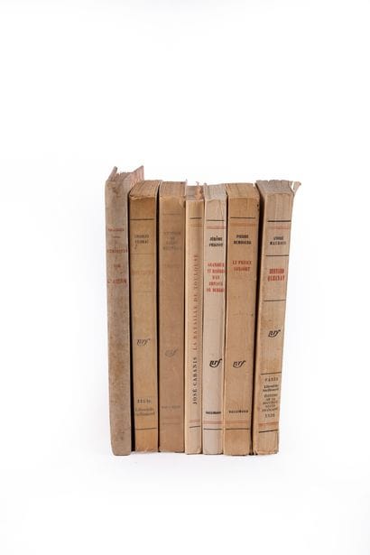 EDITIONS NRF.

Set of 7 titles, some with...