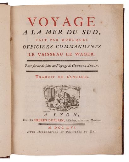 [The WAGER]. ANSON

A VOYAGE TO THE SOUTH...