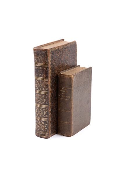 LA FONTAINE, Jean de.

[Two editions of the...