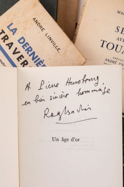 [20TH-CENTURY LITERATURE. AUTHOR'S DEDICATIONS].

LARGE...