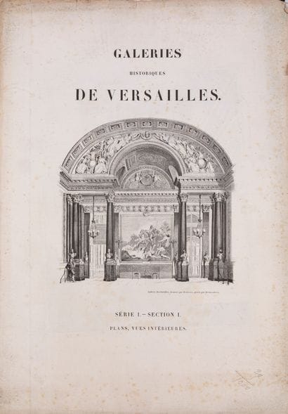 RACINAIS, Henry / VERSAILLES MUSEUM.

[VERSAILLES].

SET...