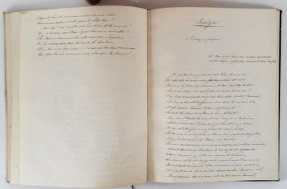 LAMARTINE, Alphonse de.

[Jocelyn]. MANUSCRIPT.


An...