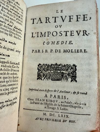 MOLIERE.
Title: *Le Tartuffe, or The Impostor*....