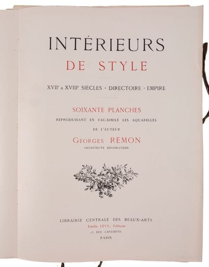 REMON, Georges.

17th- and 18th-Century Interior...