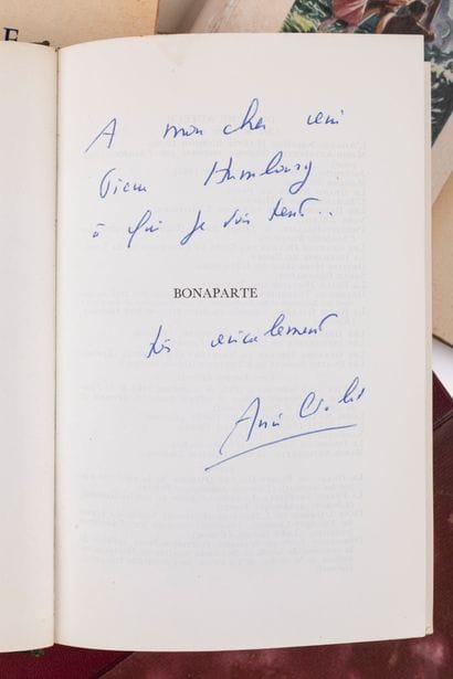 [20TH-CENTURY LITERATURE. AUTHOR'S DEDICATIONS].

LARGE...