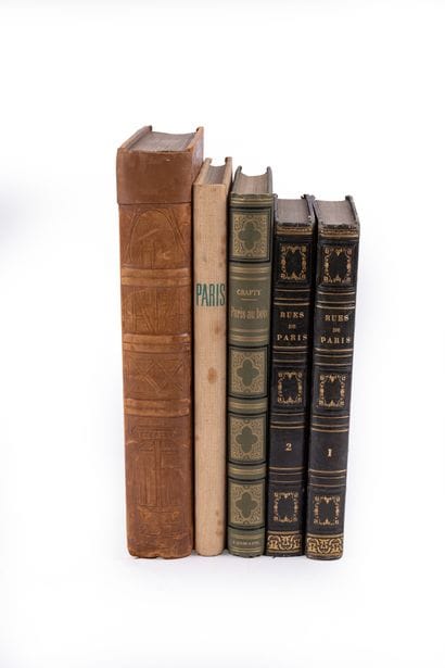 [PARIS, 19th century].

SET of 3 titles in...