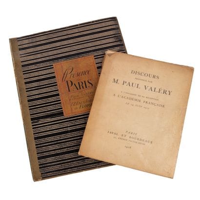 VALERY, Paul. FLORES.

Published in Paris.

PARIS,...