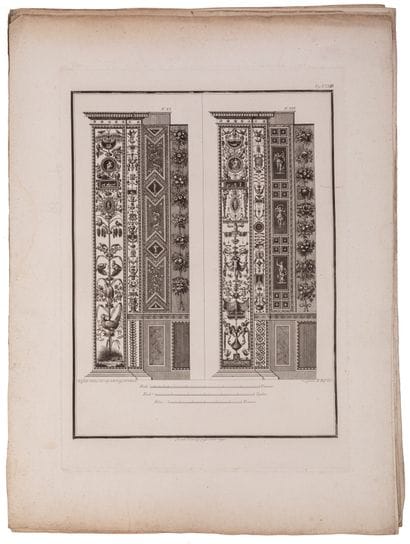 [RAPHAEL Sanzio of Urbino].

Logge del Vaticano.

Rome,...