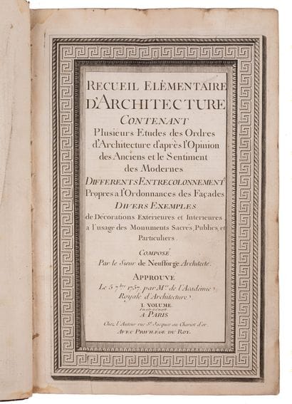 NEUFFORGE, Jean François de.

Elementary...