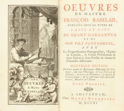 RABELAIS, François.

The Works of Master...