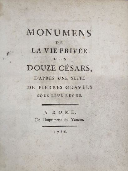 [HANCARVILLE, Pierre François Hugues d'.]

Monuments...