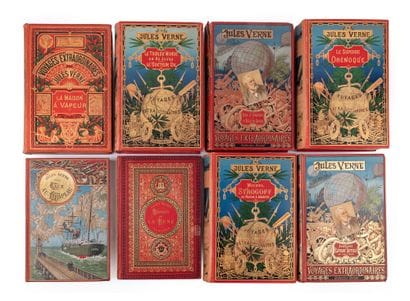 Jules VERNE. HETZEL.

[HETZEL hardcover editions].

8...