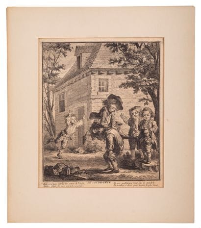 SAINT-AUBIN, Augustin de.

Here Are the Various...