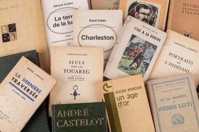 [20TH-CENTURY LITERATURE. AUTHOR'S DEDICATIONS].

LARGE...