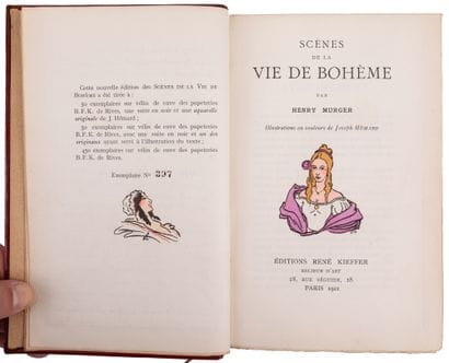 MURGER, Henri.

Scenes from Bohemian Life.

Paris,...