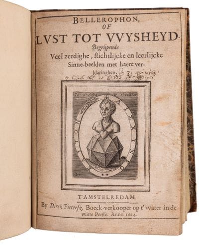 [EMBLEMATA]. BIE, C. de . PERS, D.P. VONDEL,...