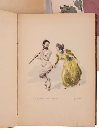 [CARTOONS and DRAWINGS].

LOT of 

-ZOLA....
