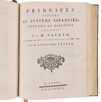 NECKER. FAVRAS. [PETITIONS].
Report to the...