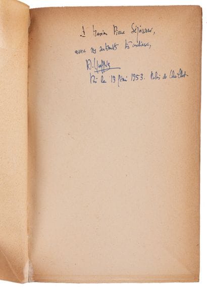 [SIGNED COPIES TO Pierre SEJOURNE].

MODERN...