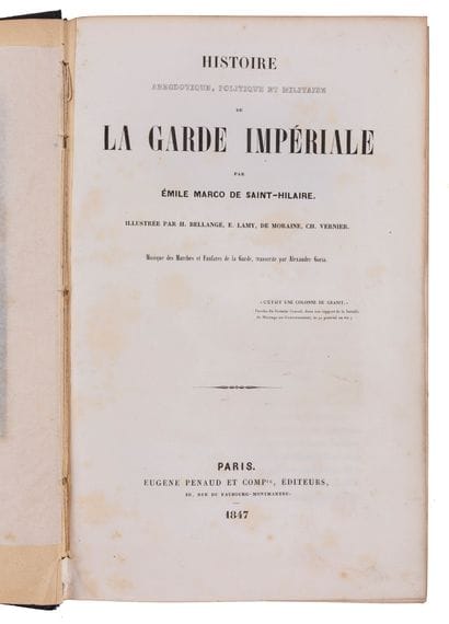 MARCO DE SAINT-HILAIRE, Emile.

An Anecdotal,...