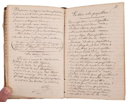FRANC-MACON MANUSCRIPT. [THE ROOFER OF SAINT-PIERRE]

[Diary...