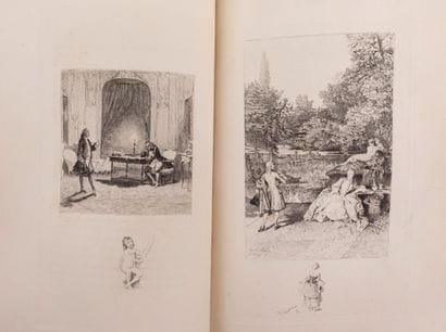 MUSSET, Alfred de. LALAUZE, Adophe.

La Mouche.

Paris,...