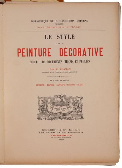 CHARAYRON, A. DURAND, Léon. MULIER, E.

[Decoration...