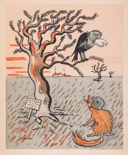 [CARTOONS and DRAWINGS].

LOT of 

-ZOLA....